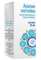 АРАЛИИ НАСТОЙКА 25МЛ