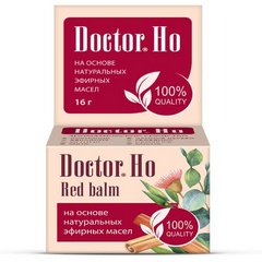 ДОКТОР ХО БАЛЬЗАМ КРАСНЫЙ 16Г