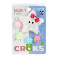 SOLOMEYA УКРАШЕНИЕ Д/РАСЧЕСКИ ПУШИСТОЕ НАСТРОЕНИЕ НАБОР №5