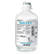 НАТРИЯ ХЛОРИД ФЛ П/Э 0,9% 250МЛ №10