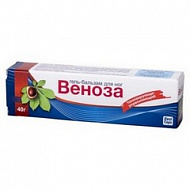 картинка ВЕНОЗА ГЕЛЬ-БАЛЬЗАМ Д/НОГ 40Г ВЕНОЗА ГЕЛЬ-БАЛЬЗАМ Д/НОГ 40Г купить за 105 руб. руб. - интернет-аптека «Фиалка». Санкт-Петербург. фото смотреть купить заказать цена