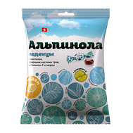 АЛЬПИНОЛА ЛЕДЕНЦЫ МЕНТОЛ, ЭФИРНЫЕ МАСЛА ТРАВ, ВИТ С И МЕД 75Г