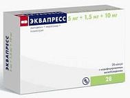 ЭКВАПРЕСС КАПС МВ 5МГ+1,5МГ+10МГ №28