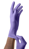 ПЕРЧАТКИ НИТРИЛОВЫЕ Н/СТЕРИЛЬНЫЕ Р.XL 50ПАР ФИОЛЕТОВО-ГОЛУБЫЕ