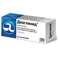 ДИАГЛИНИД ТАБ 1МГ №30