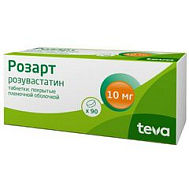 РОЗАРТ ТАБЛ П/О 10МГ №90