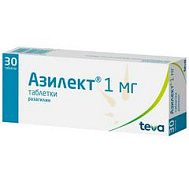 АЗИЛЕКТ ТАБ 1МГ №30