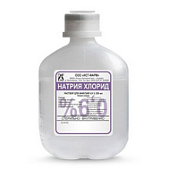 НАТРИЯ ХЛОРИД ФЛ П/Э 0,9% 250МЛ №10