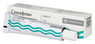 СИНАФЛАН МАЗЬ 0,025% 15Г
