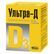УЛЬТРА-Д 1000МЕ ТАБ ЖЕВ №60