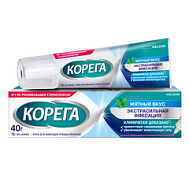 Корега, крем д/фиксации зубных протезов экстра сильный мятный 40 г