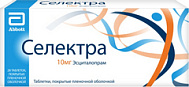 СЕЛЕКТРА ТАБ П/О 10МГ №28