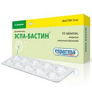 ЭСПА-БАСТИН ТАБ 10МГ №10