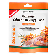ДОКТОР ТАЙСС ЛЕДЕНЦЫ ОБЛЕПИХА И КУРКУМА+ВИТАМИН С 52Г