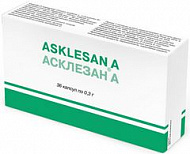 картинка АСКЛЕЗАН А КАПС 300МГ №36 АСКЛЕЗАН А КАПС 300МГ №36 купить за 298 руб. руб. - интернет-аптека «Фиалка». Санкт-Петербург. фото смотреть купить заказать цена