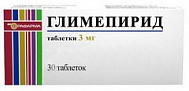 ГЛИМЕПИРИД ТАБ 3МГ №30