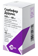 СОРБИФЕР ДУРУЛЕС ТАБ №100