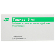ТОВИАЗ ТАБ ПРОЛОНГ 8МГ №28