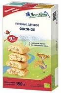 ФЛЕР АЛЬПИН ПЕЧЕНЬЕ ОВСЯНОЕ 150Г