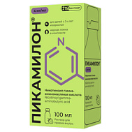 ПИКАМИЛОН Р-Р Д/ПРИЕМА ВНУТРЬ ФЛ 4МГ/МЛ 100МЛ