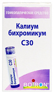 КАЛИУМ БИХРОМИКУМ ГРАНУЛЫ ГОМЕОПАТИЧЕСКИЕ C30 4Г