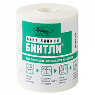 БИНТ ЛИПКИЙ БИНТЛИ-Т 10СМ*15М