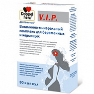 ДОППЕЛЬГЕРЦ VIP ВИТАМИННО-МИНЕРАЛЬНЫЙ КОМПЛЕКС Д/БЕРЕМЕННЫХ И КОРМЯЩИХ КАПС №30