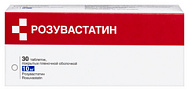 РОЗУВАСТАТИН ТАБ П/О 10МГ №30