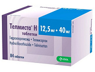 ТЕЛМИСТА Н ТАБ 12,5МГ+40МГ №84