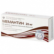 МЕМАНТИН ТАБ 20МГ №90