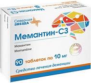 МЕМАНТИН ТАБ 10МГ №90