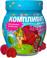 КОМПЛИВИТ Д/ДЕТЕЙ ЗДОРОВЫЕ ГЛАЗКИ ПАСТИЛКИ ЖЕВАТЕЛЬНЫЕ №30