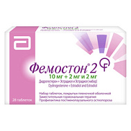 ФЕМОСТОН 2 ТАБ 10МГ+2МГ И 2МГ №28