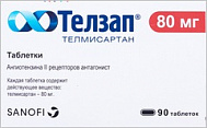 ТЕЛЗАП ТАБ 80МГ №90
