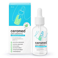 ЦЕРАМЕД ЦЕРА-СЫВОРОТКА Д/ЛИЦА СЕБОРЕГУЛИРУЮЩАЯ С НИАЦИНАМИДАМИ И ЦИНКОМ 30МЛ