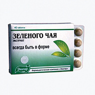 картинка ЗЕЛЕНОГО ЧАЯ ЭКСТ. ТАБЛ. №40 ЗЕЛЕНОГО ЧАЯ ЭКСТ. ТАБЛ. №40 купить за 295 руб. руб. - интернет-аптека «Фиалка». Санкт-Петербург. фото смотреть купить заказать цена