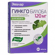 картинка ГИНКГО БИЛОБА ТАБ 120МГ №60 ГИНКГО БИЛОБА ТАБ 120МГ №60 купить за 870 руб. руб. - интернет-аптека «Фиалка». Санкт-Петербург. фото смотреть купить заказать цена