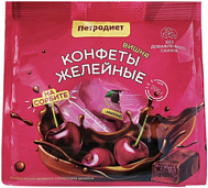 ПЕТРОДИЕТ КОНФЕТЫ ЖЕЛЕЙНЫЕ НА СОРБИТЕ ВИШНЯ 200Г