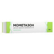 МОМЕТАЗОН КРЕМ 0,1% 15Г