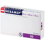 ЭКВАМЕР КАПС 10МГ+20МГ+10МГ №30