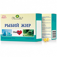 РЫБИЙ ЖИР МИРРОЛЛА С ЛАМИНАРИЕЙ КАПС №100