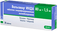 ВАЛЬСАКОР ИНДА ТАБ МВ 80МГ+1,5МГ №30