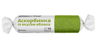 АСКОРБИНКА С САХАРОМ ВИТАТЕКА ТАБ №10 КРУТКА ЯБЛОКО