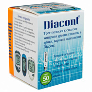 ТЕСТ-ПОЛОСКИ ДИАКОНТ №50