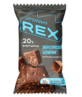 ПРОТЕИН РЕКС ЭНЕРГЕТИЧЕСКИЙ БАТОНЧИК ПРОТЕИНОВЫЙ ОВСЯНЫЙ ДВОЙНОЙ ШОКОЛАД 50Г