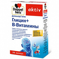 картинка ДОППЕЛЬГЕРЦ АКТИВ ГЛИЦИН+ВИТАМИНЫ ГРУППЫ В КАПС №30 ДОППЕЛЬГЕРЦ АКТИВ ГЛИЦИН+ВИТАМИНЫ ГРУППЫ В КАПС №30 купить за 360 руб. руб. - интернет-аптека «Фиалка». Санкт-Петербург. фото смотреть купить заказать цена