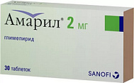 АМАРИЛ ТАБ 2МГ №30
