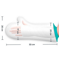 ВОДОНЕПРОНИЦАЕМЫЙ ЧЕХОЛ НА ГИПС/ПОВЯЗКУ ФИРСТАР РУКА