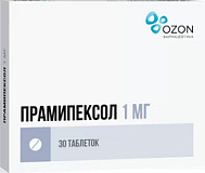 ПРАМИПЕКСОЛ ТАБ 1МГ №30