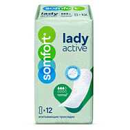 СОМФОРТ ПРОКЛАДКИ ЛЕДИ АКТИВ НОРМАЛ №12